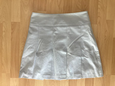 Hellblauer kurzer Faltenrock von Burberry UK Größe 10/Deutschland Größe 38