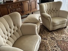 2 Schöne Vintage Sessel Samt