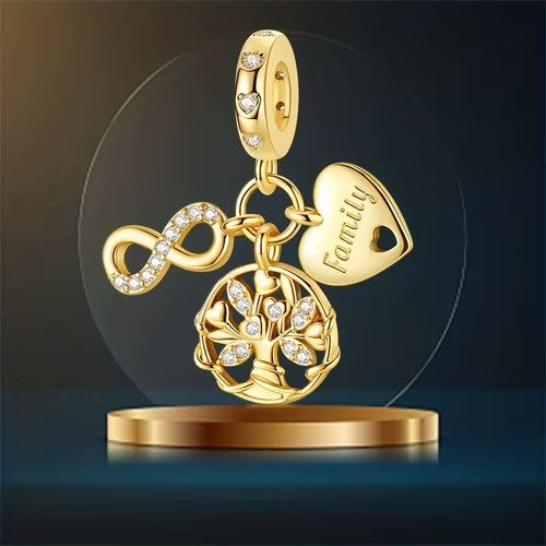 Anhänger goldener ewiger - anhänger,