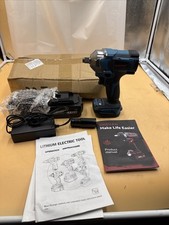 1200Nm Akku Schlagschrauber Elektrischer Kfz Drehschlagschrauber + Akkus + Lader