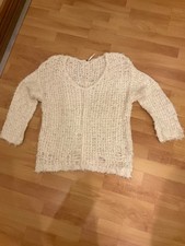 Free People Pullover, Gr.S, Ivory, NEU
