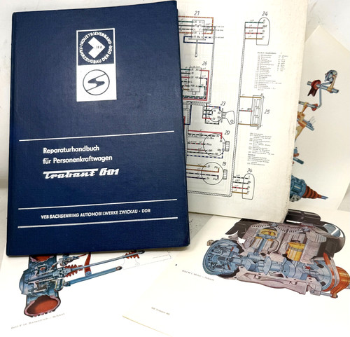 Trabant 601 reparaturhandbuch - trabant,