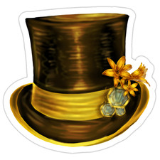 Zylinder Steampunk Aufkleber