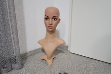 Perückenkopf Weiblich Dekokopf