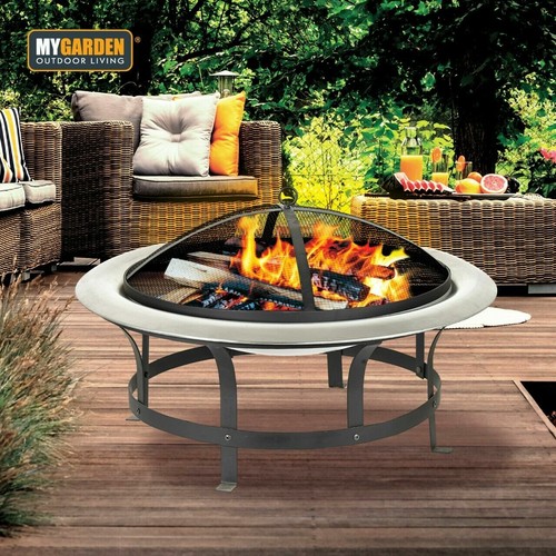 Faltbare stahl feuerstelle bbq - stahl,