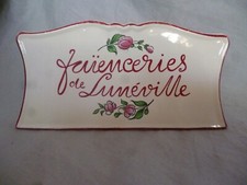 Fayencerie Luneville