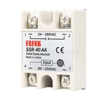1PCS SSR-40AA 40A Solid State