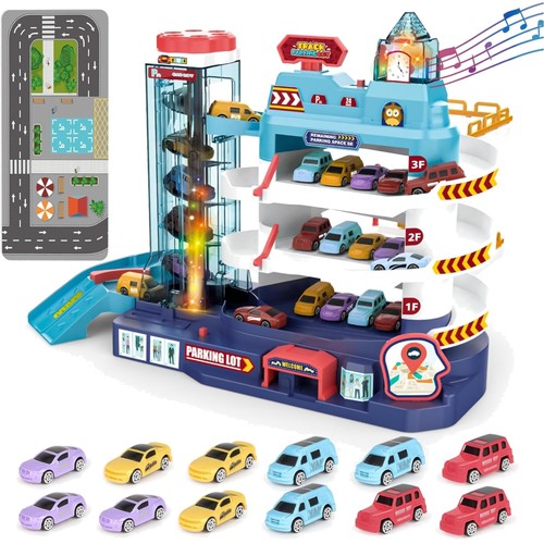 Auto spielset parkhaus kinder - auto,