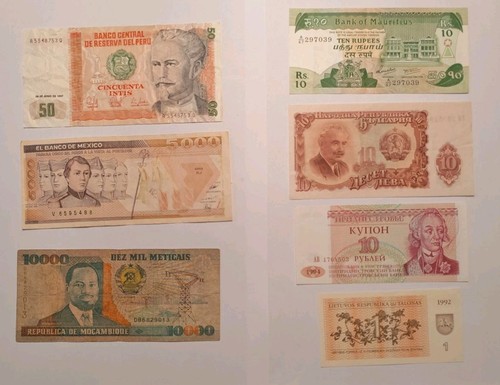 Welt banknoten lot - welt,