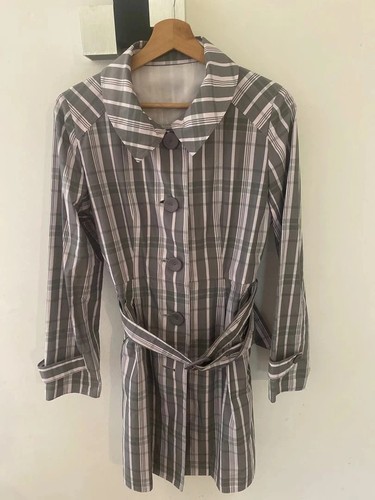 Courrèges trenchcoat grau - trenchcoat,