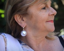 Ohrringe Klappbügel Golden