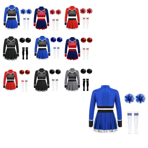 Mädchen cheerleading outfit - mädchen,