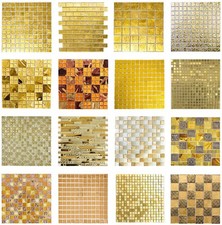 Goldmosaik glasmosaik fliesen - goldmosaik,