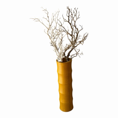 Große holz bodenvase cm - 54,