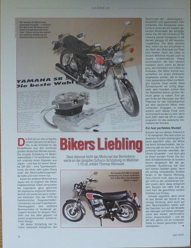 Motorrad yamaha 500 - yamaha, sr