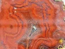 ?⚒ ACHAT im Porphyr St.Egidien SACHSEN ANSCHLIFF Vorwendestück ?⚒