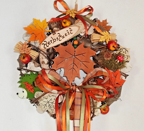 Türkranz herbst handmade