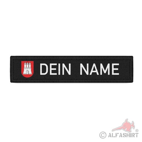 Namensschild dein name hamburg - dein,