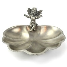 Dekorative Zinn Schale mit