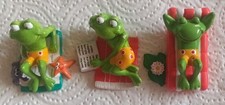 3 x Erdal Rex Frosch Frösche