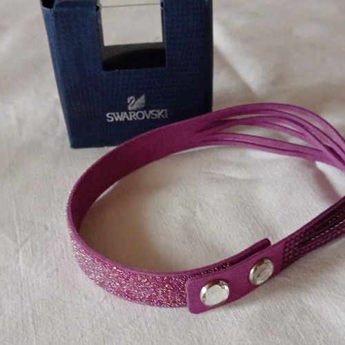 Swarovski armreif armband rosa - swarovski,