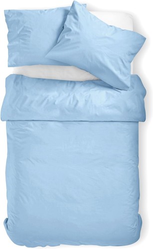 Bettwäsche 155x220 hellblau - bettwäsche,