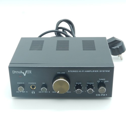 Dynavox pa1 stereo audio - dynavox, cs-pa1