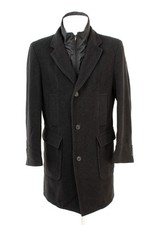 Bogie Mantel Wollmantel Herren