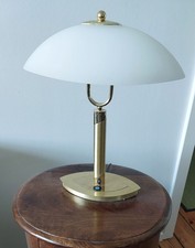 LED-Tischleuchte,H 38cm,messingfarbend,3 Dimmstufen,Touch-Schalter