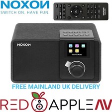 Noxon iRadio 410+ DAB+ UKW Internetradio mit WLAN, Wecker & App Steuerung