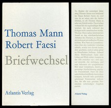 Thomas Mann Robert Faesi
