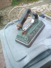 VINTAGE WÜNSCHELRUTENS BILLARD / SNOOKER TISCH ELEKTRISCHES GLÄTTEISEN FUNKTIONSFÄHIG