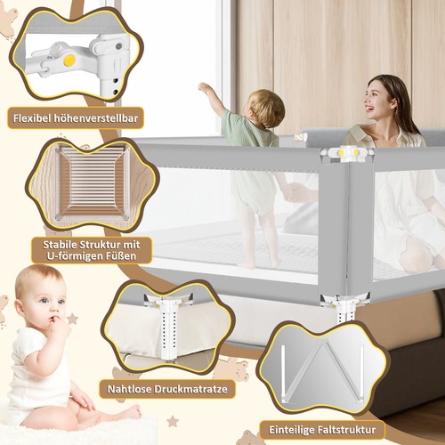 Bettgitter bettschutzgitter - bettgitter,