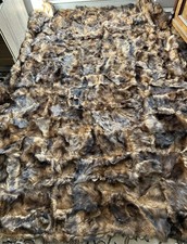 Toscaner Lammfell Decke braun