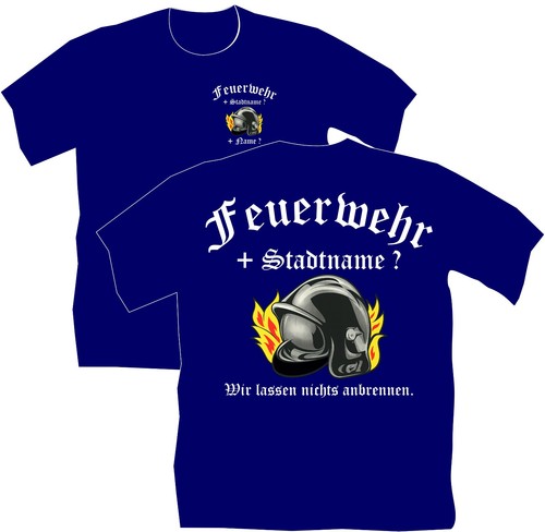 Feuerwehrshirt feuerwehr - feuerwehrshirt, t