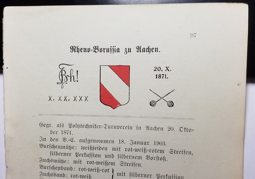 Turnerschaft rheno borussia - turnerschaft, rheno-borussia