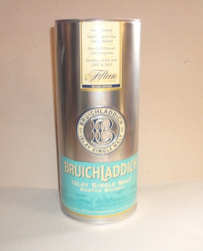 Bruichladdich metall dose - metall,