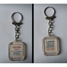 Schlüsselanhänger Becker Brüder, Belfort, Martin Amsta Taraflex Heliogaz (pc)