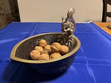 Art Deco Nußschale Silber