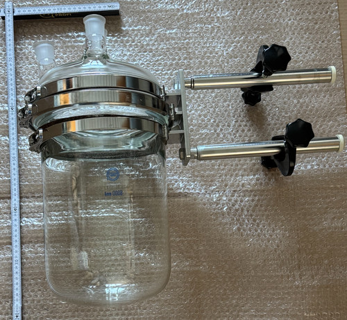 Qvf glasreaktor 6000 - glasreaktor, (6
