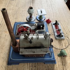 Wilesco Dampfmaschine Mit Zubehör