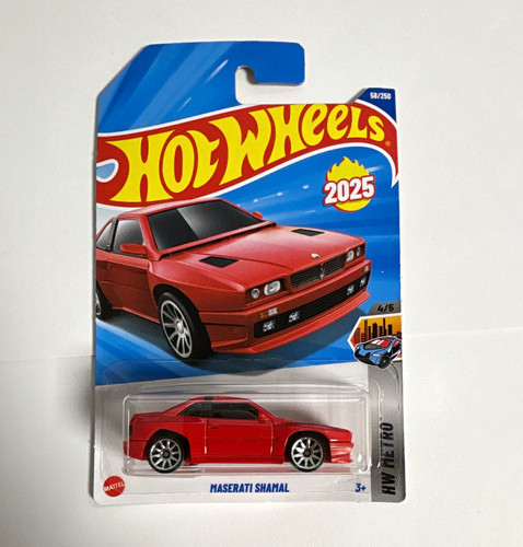 Hot wheels maserati - hot, shamal