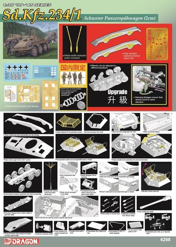 Dragon 6298 kfz 234 - dragon,