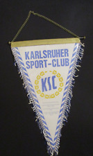Großer Spiel Wimpel Karlsruher Sport-Club , Maß: 40 x 25 cm