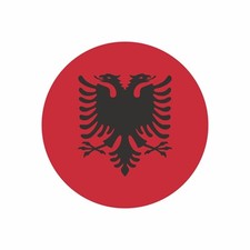 Albania Albania Stickers 5cm