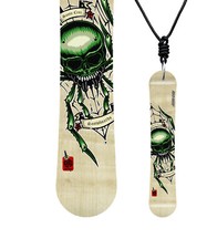 Snowboard SANTA CRUZ The Spider 11/12 MINIBOARD CLASSIC + Geschenkverpackung B03