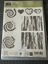 SU Stampin up Tie Dyed Klarsichtstempel RARITÄT vollständig