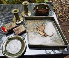 Jugendstil Raucher Set 7tlg