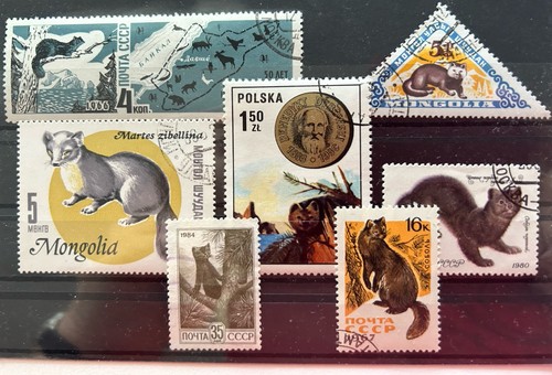 Briefmarken lot wildtiere - briefmarken,