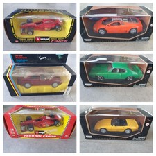 1:24 Modellautos, Motormax, Bburago, Schabak, Spielzeugautos 6x